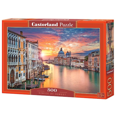 Castorland Venice at Sunset Jigsaw Puzzle - 500 Piece B-52479